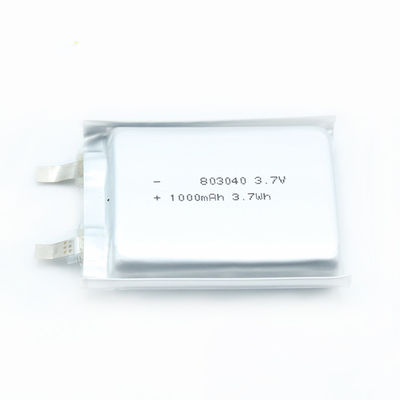 IEC62133 8.0*30*43mm ιατρική μπαταρία μπαταριών 3.7v 1000mah Lipo λίθιου