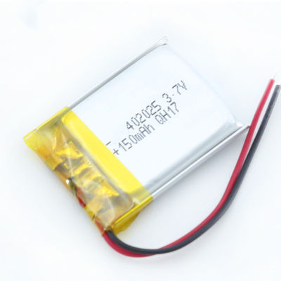 IEC62133 μικρό πολυμερές σώμα Battery Bateria de Litio 3.7V 180Mah Lipo